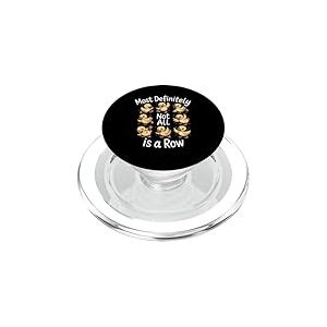 Le sarcasme éparpillé des canetons amusants est certainement pas rangée PopSockets PopGrip pour MagSafe