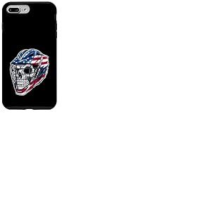 Casque de Sport avec Drapeau américain américain Coque pour iPhone 7 Plus/8 Plus