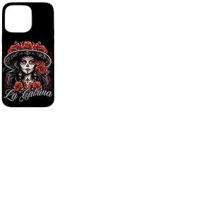 Robe La Catrina Costume &eacute;l&eacute;gant du Jour des Morts La Catrina Coque pour iPhone 15 Pro Max