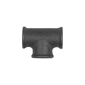 Lot de T 130, 3 x Rp 3/4 i, fonte noire, temp&eacute;rature de fonctionnement -20 &deg;C &agrave; 300 &deg;C, ISO 7-1