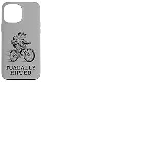 Toadally Ripped Frog Dr&ocirc;le Gym Entra&icirc;nement Bodybuilding Cyclisme Coque pour iPhone 13 Pro Max
