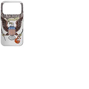 Lynyrd Skynyrd Eagle Guitare Drapeau US Classique Rock Biker R&eacute;tro Coque pour iPhone 17 Pro