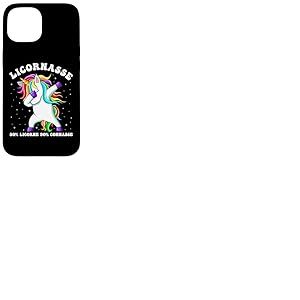 Licornasse 50% Licorne 50% Connasse Humour Cadeau Femme Coque pour iPhone 15