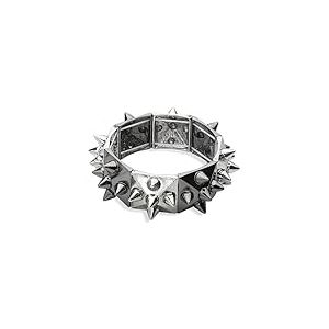 W WIDMANN MILANO Party Fashion BLACK & SILVER STUDDED BRACELET -