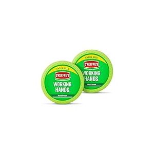 O'Keeffe's Working Hands Lot de 2 pots de 193 g – Crème pour les mains extrêmement sèches et craquelées | Augmente instantanément les niveaux d'humidité, crée une couche protectrice et empêche la