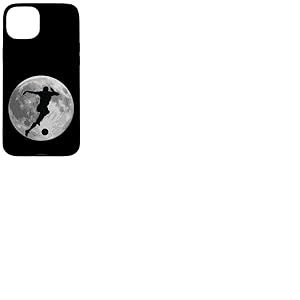 foot football match Footballeur foot-ball joueur coach lune Coque pour iPhone 15 Plus