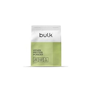 Bulk Vegan Protein Powder, Shake protéiné végétal, White Chocolate Coconut, 2.5 kg, New & Improved Formula