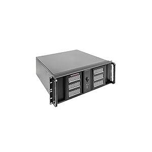 RackMatic - Boîtier châssis Rack 19" IPC ATX 4U 3x5.25 8x3.5 Profondeur 460mm