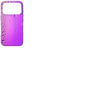 Gouttes d'eau de Pluie avec Gouttes de ros&eacute;e et Vapeur Coque pour iPhone 17 Pro