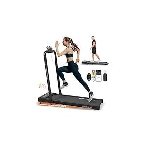 Mobvoi Home Tapis de Course Pliable 3 en 1 avec Tapis de Marche incliné à 6% 2,5 CV Compact Portable sous Le Bureau Machine de Course à Pied avec télécommande Affichage LED120 kg 12 km/h