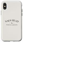 Nags Head Caroline du Nord | Nags Head NC Graphic Print | Coque pour iPhone X/XS