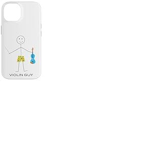 Violon pour Homme drôle, Cadeaux de Musicien Coque pour iPhone 14