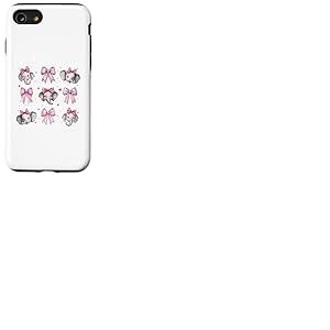 Éléphant Animal Fille Coquette Noeud Rose Maman Maman Coque pour iPhone SE (2020) / 7/8