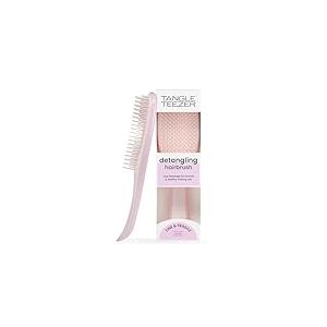 Tangle Teezer Ultimate Detangler Fins et Fragiles, Brosse à Cheveux pour Cheveux Colorés, Fins et Délicats, Picots Souples à 2 Niveaux, Réduit la Casse, ne Tire pas, Rose Paillettes