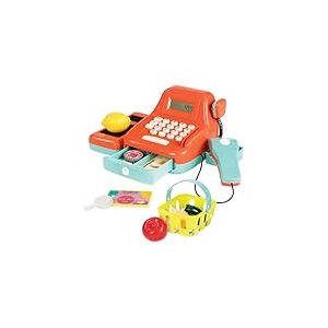 Battat - Caisse enregistreuse - Registre des Jeux d'imagination - Calcul de la Caisse enregistreuse - Accessoires d'épicerie pour Enfants - Scanner et Sons - 3 Ans et +