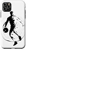 Basket-Ball Esquisse de Basket-Ball Amoureux du Basket-Ball Coque pour iPhone 11 Pro Max