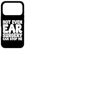 Chirurgie d'oreille Amusante, r&eacute;cup&eacute;ration de l'oreille Coque pour iPhone 17 Pro