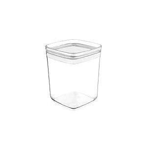 Florina Boîte Hermetique Alimentaire (1 l) I Boîte Conservation Alimentaire STORI I Boîte de Conservation en Plastique avec Couvercle I Conservation de la Farine, du Sucre, des Pâtes, du Riz