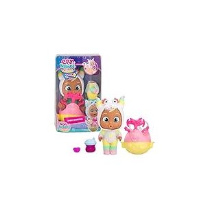 Cry Babies Magic Tears Jumpy Monsters, Stars Nunu, Poupée à Collectionner avec Pyjama Monstre, Jouet Filles et Enfants +3 Ans