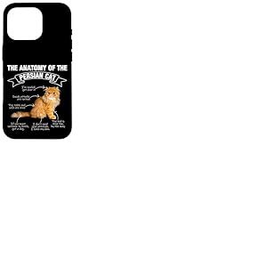 Drôle de chat persan maman papa miaou Coque pour iPhone 16 Pro