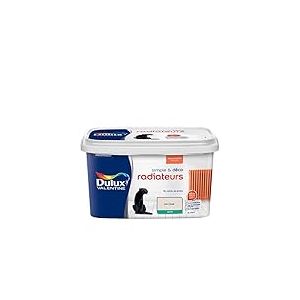 Dulux Valentine Simple & Déco Peinture intérieure de Rénovation - Pour vos radiateurs, canalisations, tuyauteries ou convecteurs électriques - Couleur : Lin Clair Satin - 2L - 5329816