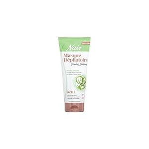 NAIR - Crème Dépilatoire Jambes Sublimes Rituel Marin, Argile 100% d'Origine Naturelle & Extrait d'Algue Verte, Formule 3-en-1, 180 ml