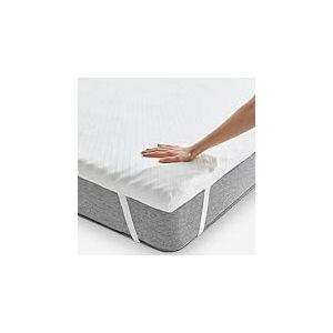 Pikolin Home - Surmatelas Memoire de Forme de Hôtel - Couvre Matelas Mousse à Mémoire - Topper de 7 cm d'Épaisseur, 160 x 200 cm, Respirant et Housse Hypoallergénique Lavable - Multizones