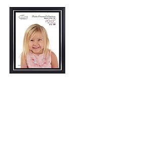 Inov8 53 Cadre Photo en Plastique Noir 40,6 x 30,5 cm, Plastique, Noir, Lot de 2