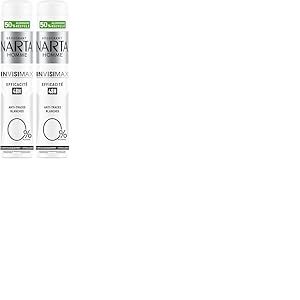 Narta Homme D&eacute;odorant Spray Invisimax 0% 200 ml (Lot de 2)