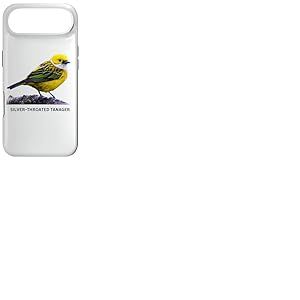 Chemise d'oiseau Tangara &agrave; Gorge argent&eacute;e Ornithologie Coque pour iPhone Air