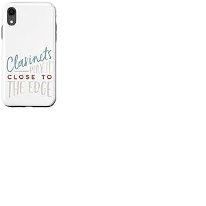 Clarinette Humoristique Musicien Clarinette Coque pour iPhone XR