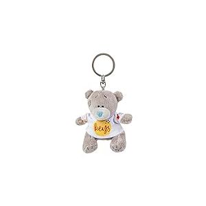 Me to You Tatty Teddy Porte-cl&eacute;s en peluche My Keys - Collection officielle, gris, S, Contemporain