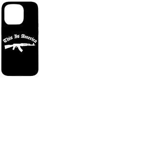 Fusil d'assaut am&eacute;ricain Coque pour iPhone 15 Pro