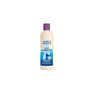 Aussie Deep Hydration Shampoing Vegan Ultra-Riche - Hydratation Intense - Pour Cheveux Très Secs, Épais Et Bouclés - À L’Huile D’Avocat, De Jojoba Et De Noix De Macadamia, 300 ml