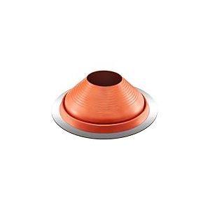 VEVOR Solin de Toit pour Tuyaux 254-483 mm &Eacute;tanch&eacute;it&eacute; Toiture Flexible en Silicone, avec Base Ronde en M&eacute;tal, Haute Temp&eacute;rature -74℃-225℃, pour Chemin&eacute;e, Po&ecirc;le &agrave; Bois, Tuyaux d'A&eacute;ration Ext&eacute;rieur