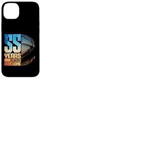 55e Anniversaire Homme basketteur Basket 55 Ans Coque pour iPhone 14 Plus