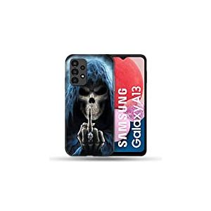 Coque pour Samsung Galaxy A13 / A04S Tete de Mort Doigt