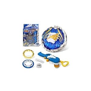 INFINITY NADO Non-Stop Toupie avec Lanceur magnétique Ares Wings, toupies en métal pour Enfants garçons Filles 5 6 7 8 9 10 11 12 Ans