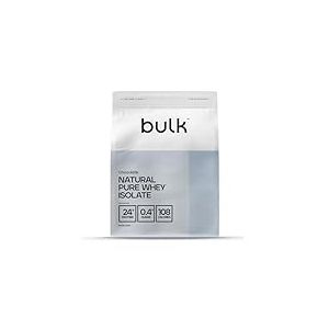Bulk Naturel Pure Whey Isolate, Shake &eacute;dulcor&eacute; &agrave; la st&eacute;via, Sucr&eacute; &agrave; la St&eacute;via, Chocolat, 2,5 kg