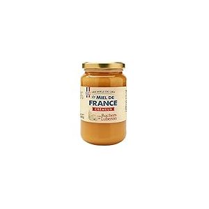 Les Ruchers du Luberon - Miel de France Crémeux 500 g - Miel de cru francais - Naturel - Non Filtré - Non Pasteurisé - Naturellement Cristallisé