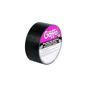 Advance Tapes 5805 BLK - Rouleau Gaffer mat noir 50mm x 50m