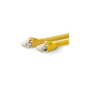 VivoLink PROCAT30 câble de réseau 30 m Cat6a F/FTP (FFTP) Jaune - Câbles de réseau (30 m, Cat6a, F/FTP (FFTP), RJ-45, RJ-45, Jaune)