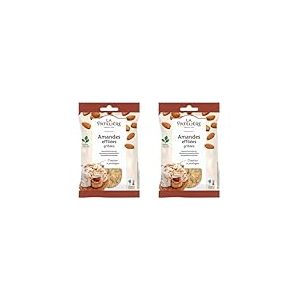 LA PATELI&Egrave;RE - Amandes Effil&eacute;es Grill&eacute;es - Pour Agr&eacute;menter et D&eacute;corer vos Pr&eacute;parations P&acirc;tissi&egrave;res - Texture Craquante et Ferme - Fabriqu&eacute; en France - 100% Naturel - 100g (Lot de 2)