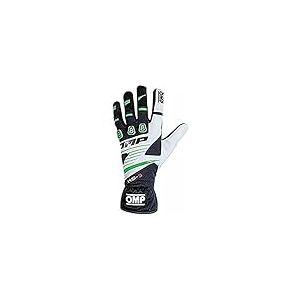 OMP OMPKK02743E270S Ks-3 Guantes My2018 Negro/W. / S Verde Sz