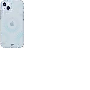 tech21 Evo Sparkle Coque pour iPhone 15 Plus - Compatible avec MagSafe - Coque de Protection Contre Les Chocs - Solaire Transparent
