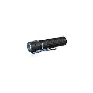 OLIGHT Baton 3 Pro Lampe de Poche LED Rechargeable Haute Puissance 1500 Lumens Lumière Blanc 175m Mini Torche Étanche pour Le Camping Voyage Noir