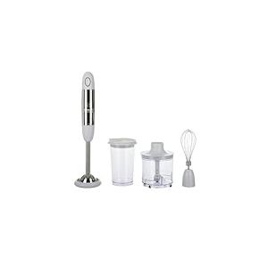 Set mixeur plongeant blanc 400 W avec accessoires
