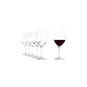St&ouml;lzle Lausitz Verres &agrave; Vin Rouge Exquisit Lot de 6 480ml &ndash; Verres en Cristal pour Vin Rouge &ndash; &Eacute;l&eacute;gants Calices pour le D&eacute;veloppement des Ar&ocirc;mes &ndash; Lavables au Lave-Vaisselle & R&eacute;sistants