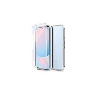 Cool Coque Silicone 3D pour Samsung S721 Galaxy S24 FE (Transparent Avant + arrière)