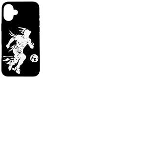 Joueur de football Dessin Football Coque pour iPhone 16 Plus